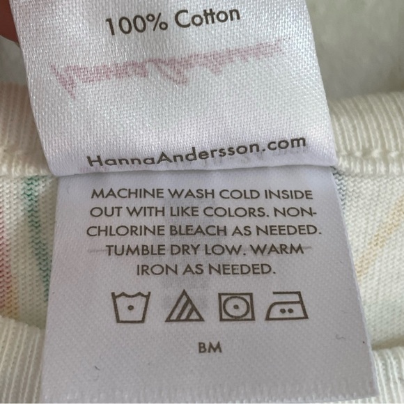 Hanna Andersson Playground Bunny Dress with Pockets Very soft cotton NWOT - Picture 13 of 14